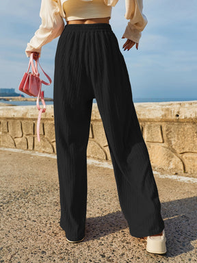 DAZY Calça Pantalona com Bolso Inclinado, Calça de Professor para o Outono