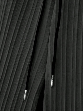 Manfinity Homme Homens Sólido Abotoar Camiseta & Cintura Com Cordão Shorts