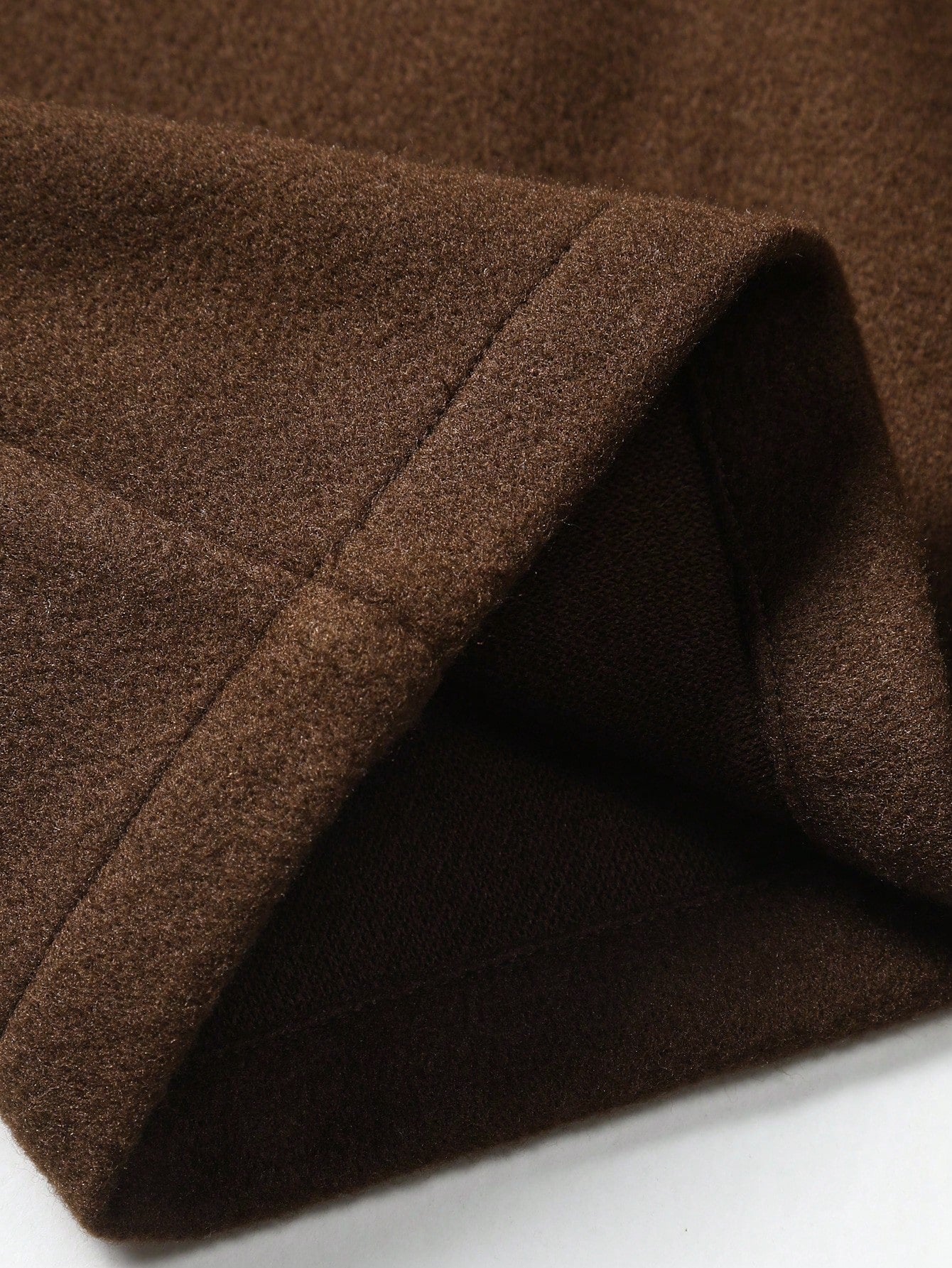 Manfinity Homme Sobretudo com Botões e Bolso com Aba, Outono Inverno