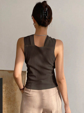 Regata Valentina Slim em Tecido Torcido Premium