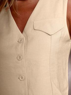 SHEIN EMILI CONJUNTO PORFISSINAIS COLETE E CALCA ALFAIATARIA