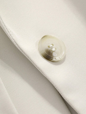 DAZY 1 Peça Blazer Casual Masculino de Ajuste Solto e Cor Sólida, Roupas de Outono