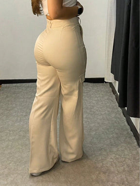 CALÇA ALFAIATARIA CARGO/ CALÇA CARGO/ CARGO PANTS/ CALÇA DESPONJADA/ MODA BLOGUEIRA/ CALÇAS 2025/ CALÇA COM BOLSO