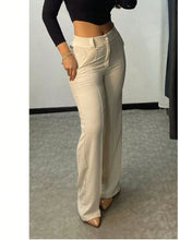 CALÇA PANTALONA NO TECIDO DUNA