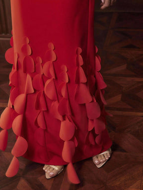 ZEYLAH Vestido Assimétrico Elegante Personalizado para Festa