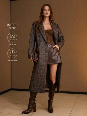 Sobretudo Kensington em Lã Dupla