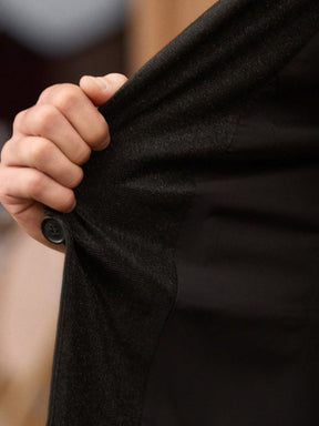 HIMLAND 2 peças/Conjunto Terno Casual Solto Tecido Homens, Conjunto de Linho Homens Terno Casual, Old Money