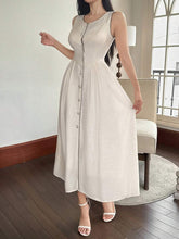 Vestido Midi Francês Retrô